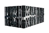 Abwasserleitungsprodukte - Wavin Aquacell lite Regenwasserkassette pp schwarz - 570720