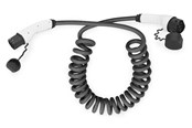 Aufladen von Elektroautos - DIGITUS EV Spiral Charging Cable - Type 2 - 32A - 10m | Single Phase *DEMO* - DK-1P32-S-100